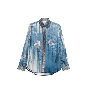Pierre-Louis Mascia Women Printed Silk Shirt